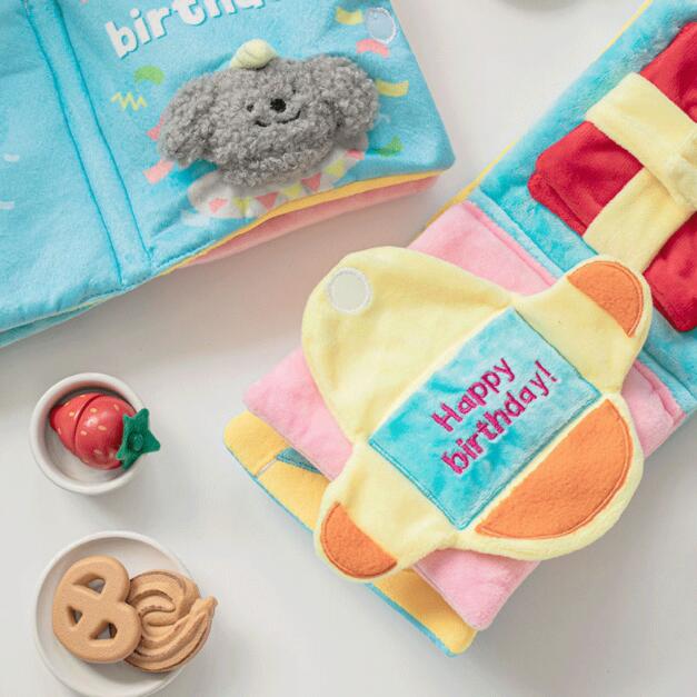 Happy Barkday - Interactive Treat Book Toy