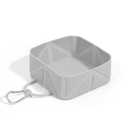 Portable Fold & Feed Travel Bowl