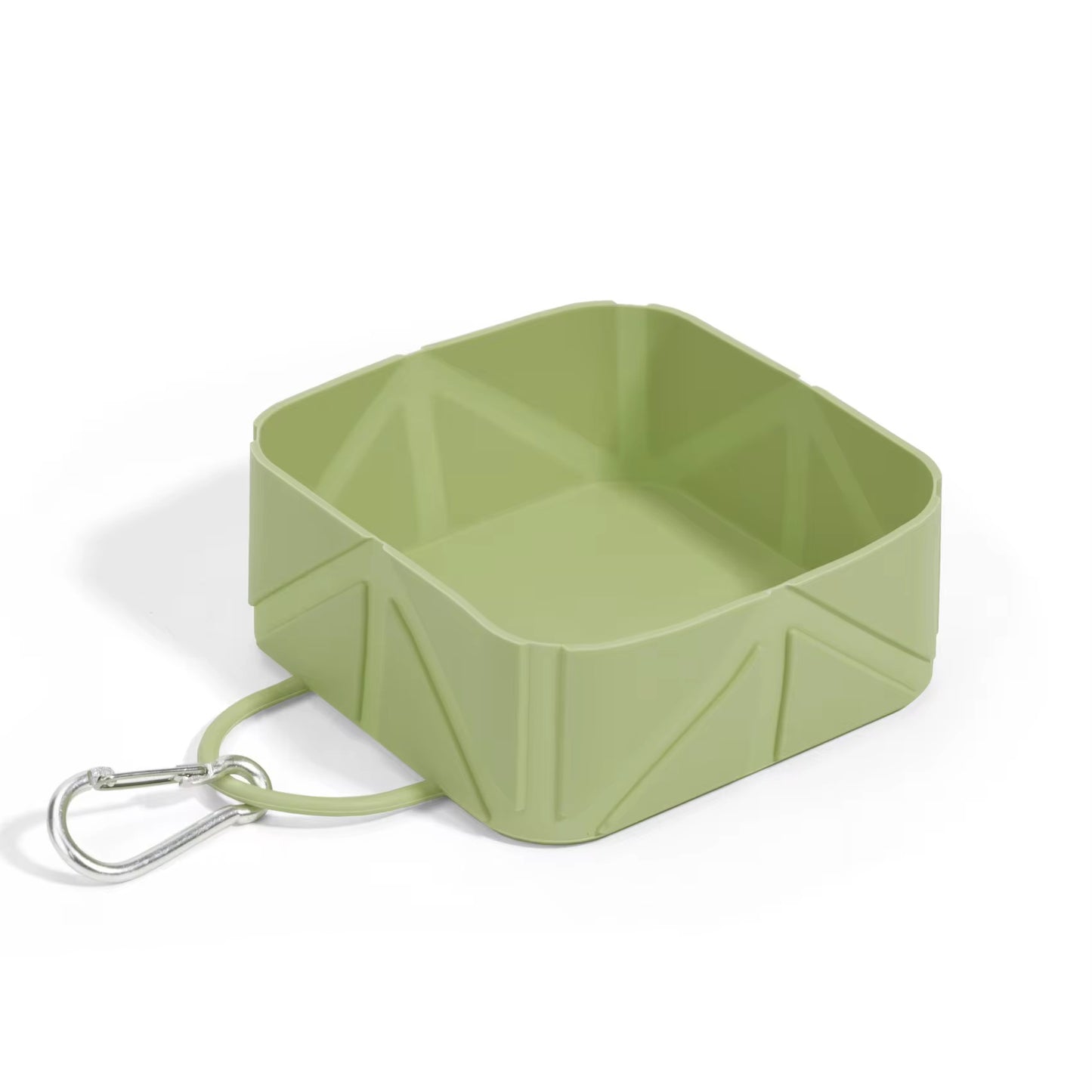 Portable Fold & Feed Travel Bowl