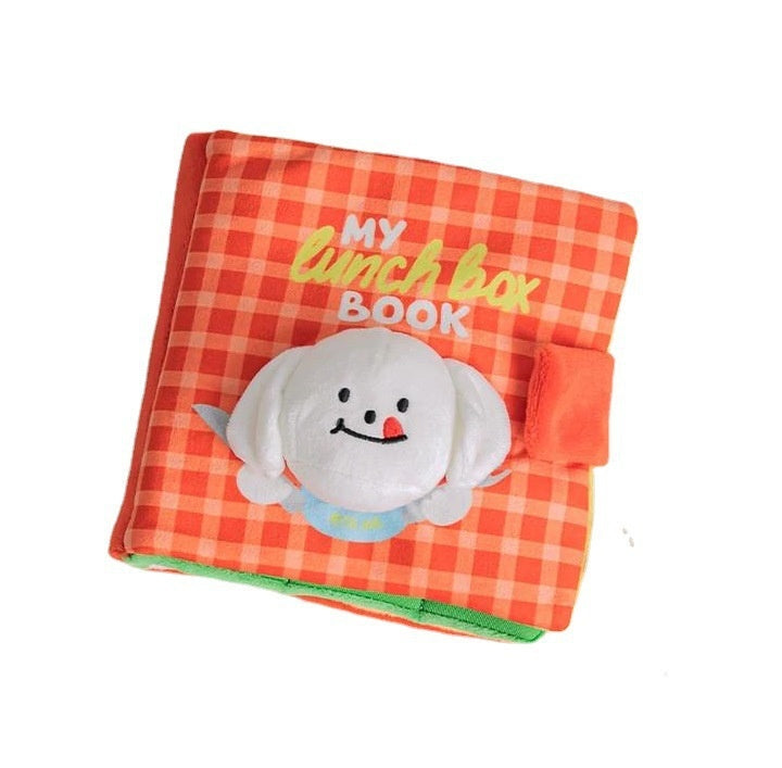 Interactive Treat-Hiding Dog Training Book Toy