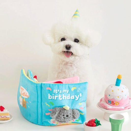 Happy Barkday - Interactive Treat Book Toy