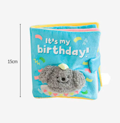 Happy Barkday - Interactive Treat Book Toy