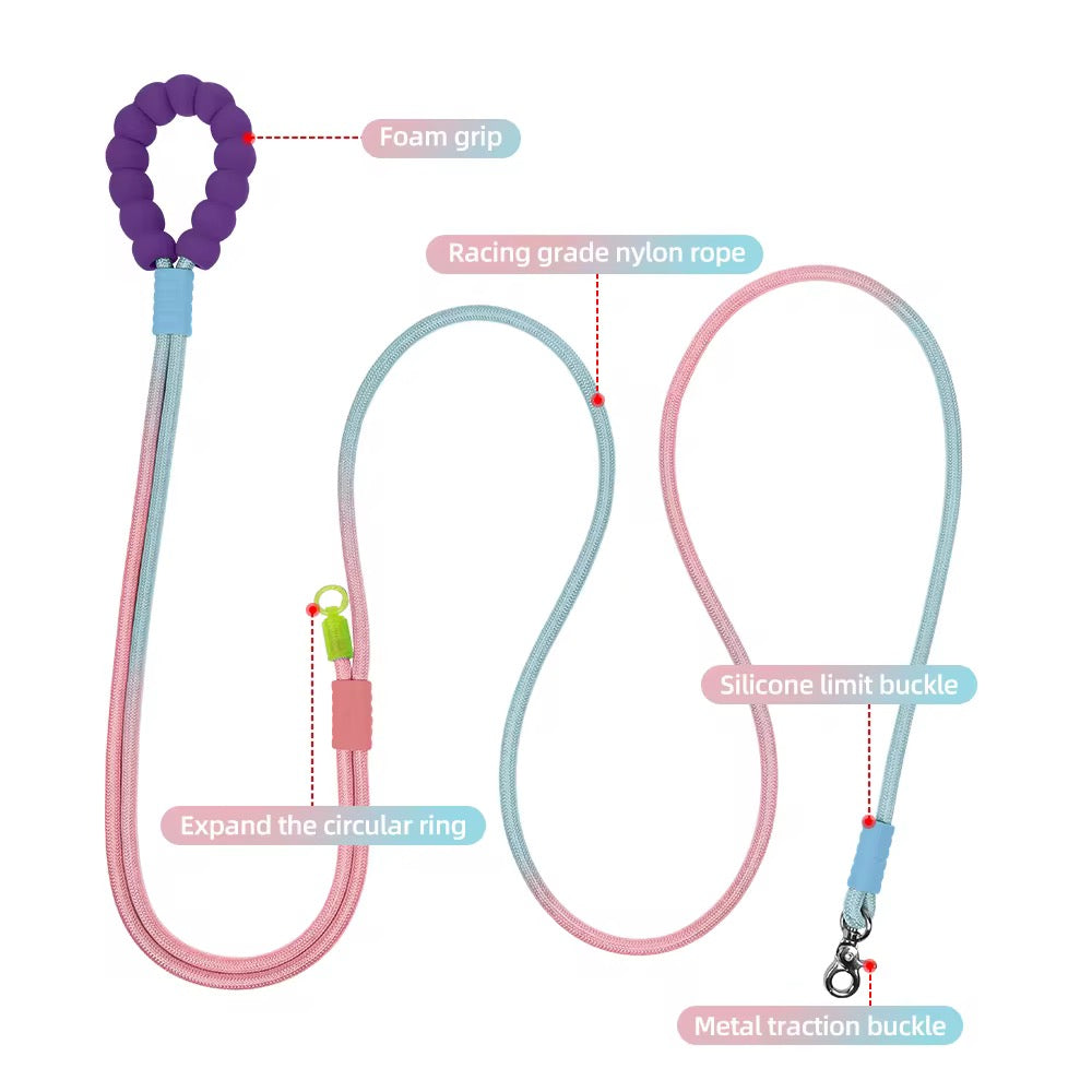 Hands Free Dog Leash - Worn 3 Ways