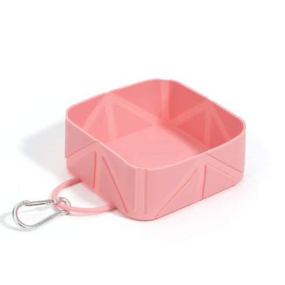 Portable Fold & Feed Travel Bowl